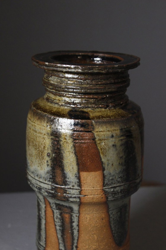 Pat & Jo Rowland Sant Vicens - Large glazed vase circa 1970 – Pat & Joe Rowland, Ceramic (photo 3 of 12)