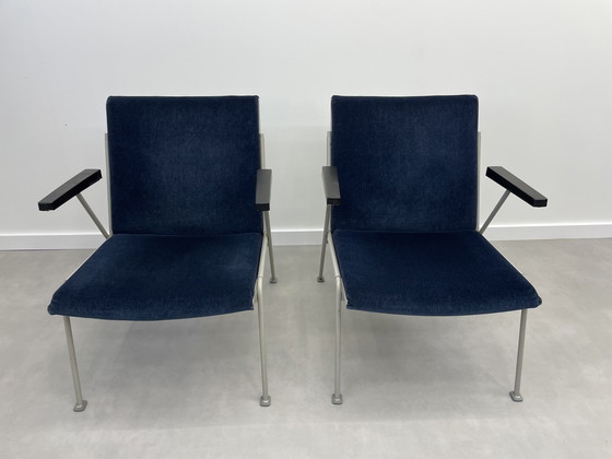 Image 1 of Oase Lounge fauteuils van Wim Rietveld voor Ahrend de Cirkel, 1958