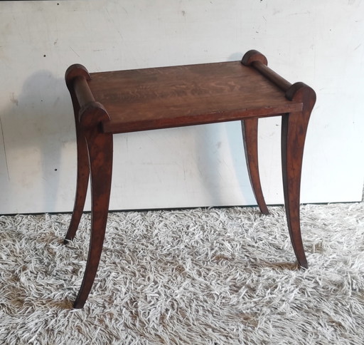 Mesa de centro estilo Art Déco en roble macizo - años 30/40