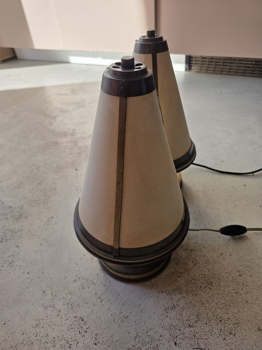 Hollywood Regency lamps