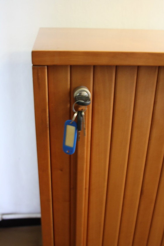 Image 1 of Vintage roller shutter cabinet