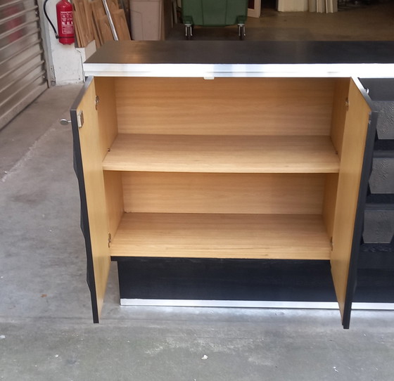 Image 1 of Sideboard Vintage Dressoir Brutalist style de Coene 1970's
