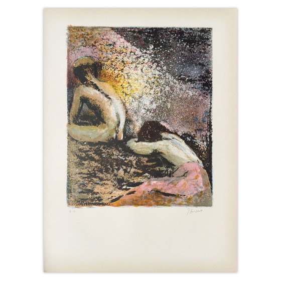 Image 1 of Jacques DUPONT Coppia Litografia firmata 1967