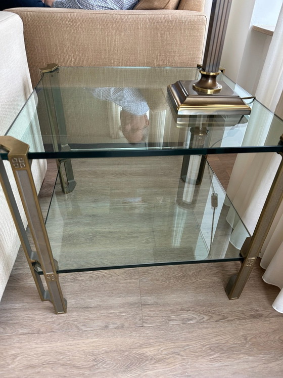 Peter Ghyczy coffee table with 2 corner tables, Glass, Transparent (photo 5 of 6)