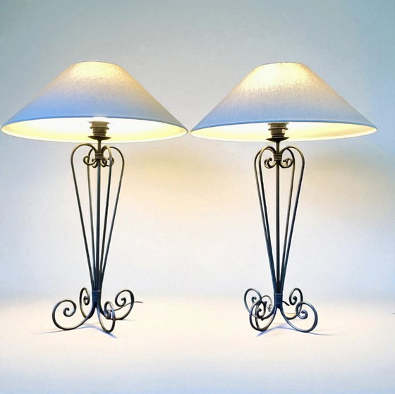 Image 1 of Ensemble de lampes de table de style méditerranéen