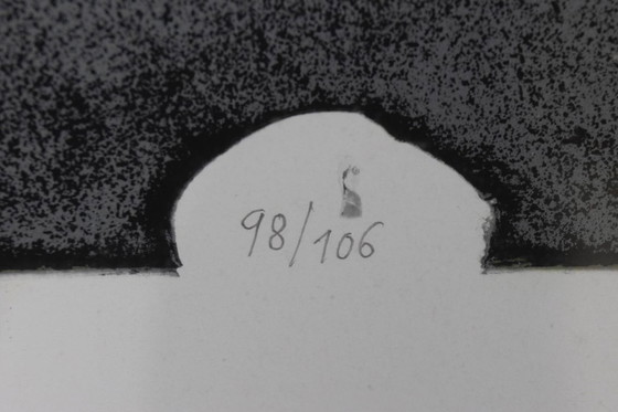 Image 1 of Litografia firmata, Josef Liesler, 1995, Cecoslovacchia