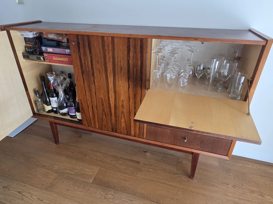 Buffet bas antique – Verre, Métal (photo 6 of 7)