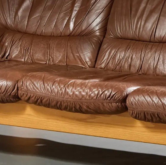 Maison Regain 3-Sitzer Sofa – 3-5 Sitzer Sofas, Leder (photo 2 of 5)