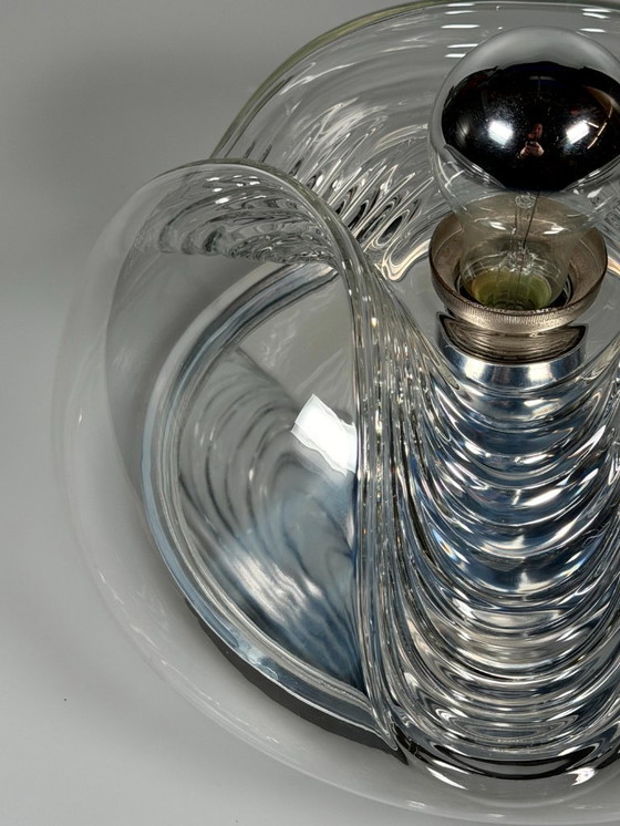 Image 1 of Lampada da parete o da soffitto "Wave" degli anni '60/'70 di Koch & Lowy per Peill & Putzler