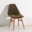 Sedia Vintage Imbottita in Lana Naturale (c.1960) – Poltrone, Wool (photo 10 of 35)