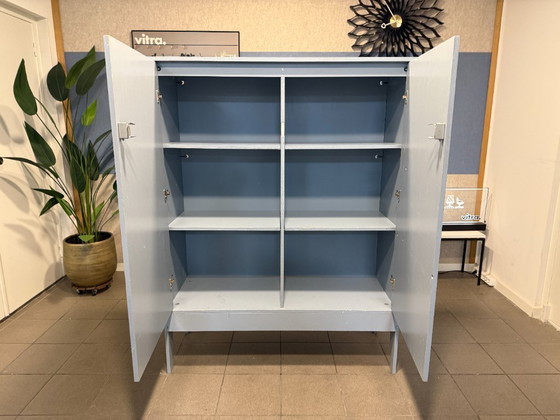 Image 1 of Piet Hein Eek | Armario Crisis de 2 puertas | Gris/Verde | 1 pieza