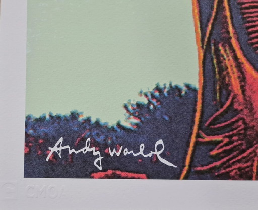 D'après Andy Warhol, Éléphant, années 1980, lithographie