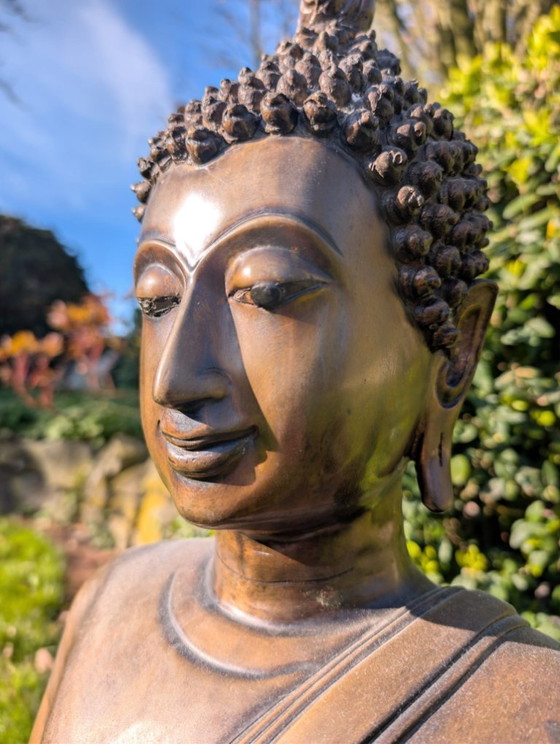 Image 1 of Chef-d'œuvre du Bouddha du XIXe siècle