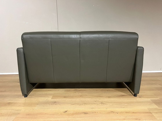 Image 1 of Montel Mondi - 2-seater - Leather - Green - Showroom model