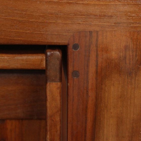 Image 1 of 3x tavolini ad incastro modello 777 di afra e tobia scarpa per cassina, 1965