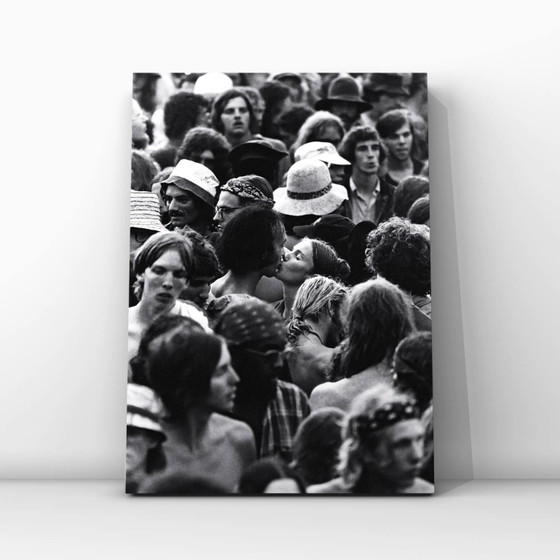 1x Jean-Pierre Laffont – Summer of Love (Watkins Glen, 1973) – Photography, Paper (photo 2 of 6)