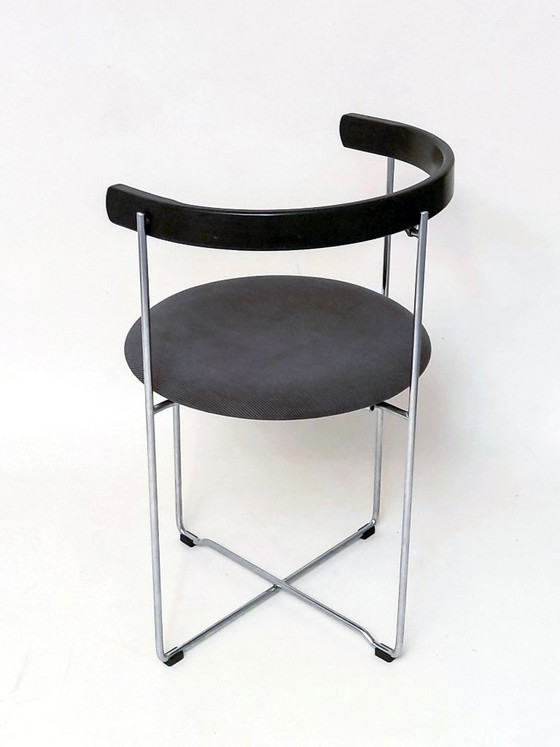 Stoel "Soley" Kusch + Co – Valdimar Hardarson voor Kusch + Co, Klapstoelen, Textile, Vintage (photo 11 of 20)