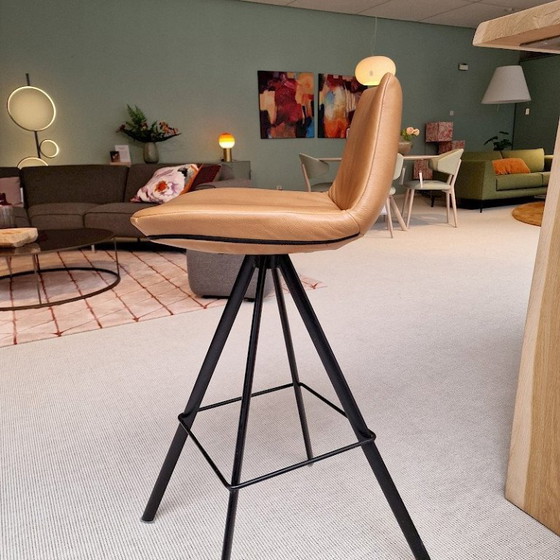 Image 1 of EHI. Sgabello da bar Design Sheriff in pelle