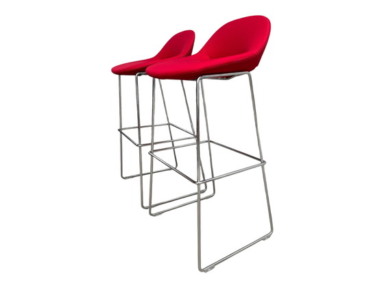 Image 1 of 2x sedia/sgabello da bar Artifort Beso