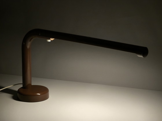 Image 1 of Lampe de bureau Tuben vintage des années 1970 par Anders Pehrson pour Ateljé Lyktan - Icône du design suédois de l'ère spatiale.
