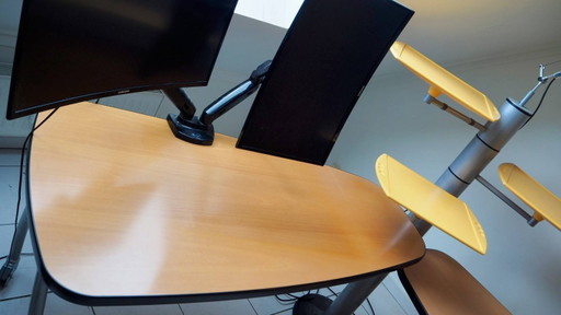 designerbureau en kast | designer desk and cabinet