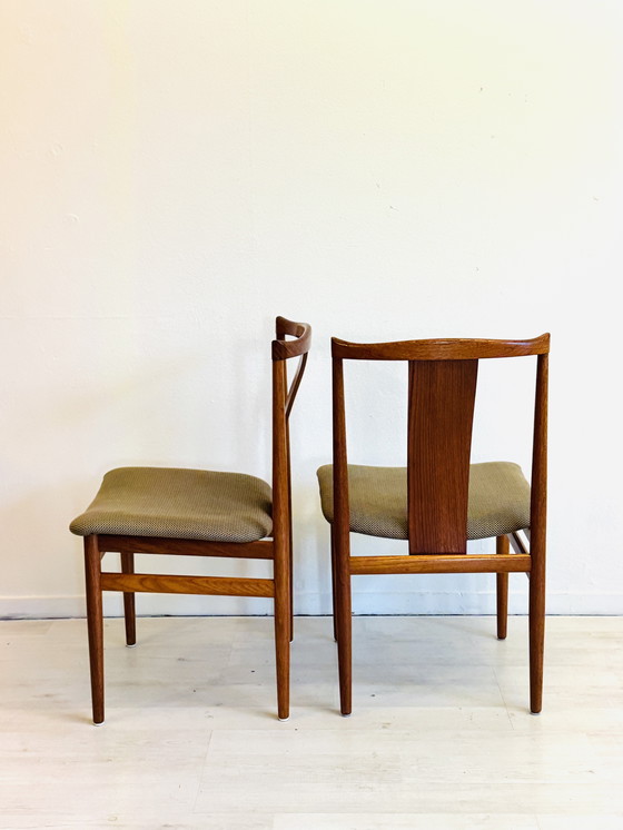 Image 1 of 6 Danish vintage dining chairs – Henning Sørensen for Danex (1960s)