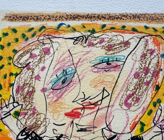 Image 1 of Kees Salentijn | Sérigraphie couleur signée à la main