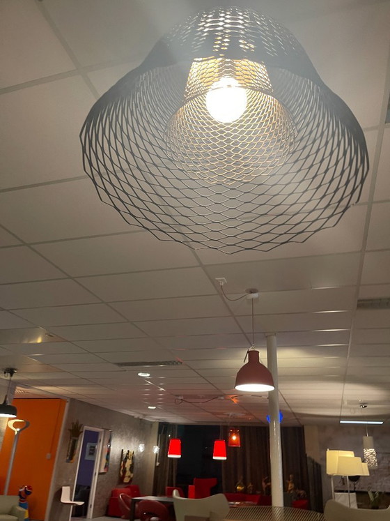 Image 1 of Lampe à Suspension Gispen Or Noir