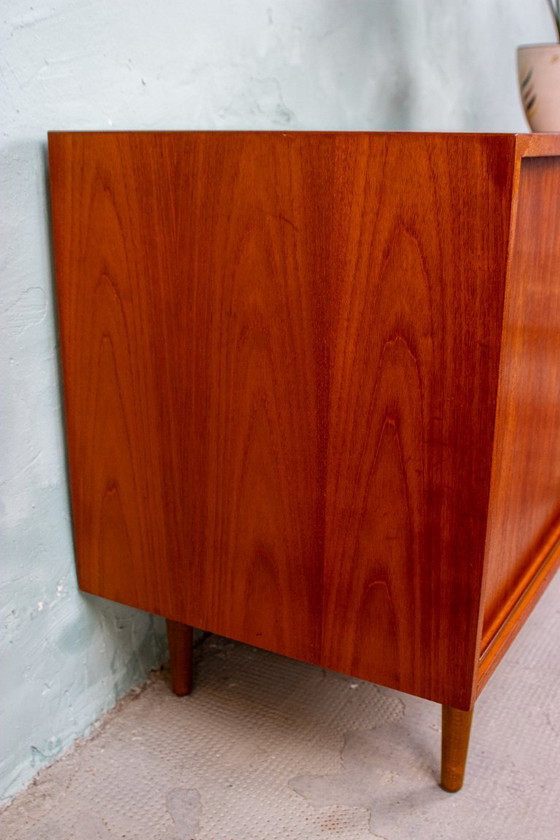 Image 1 of Vintage teak sideboard chest of drawers Danish Mid Century