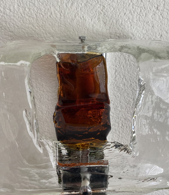 Image 1 of Ensemble vintage d'appliques Carlo Nason/ Mazzega 70s (5X)