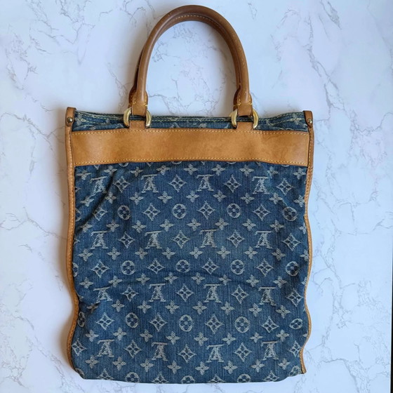 Louis Vuitton denim Sac Plat – Bolsos tote, Vintage (photo 8 of 27)