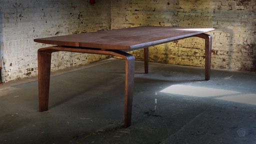 Dining table, sycamore 246x110 cm, for 8 people (new)