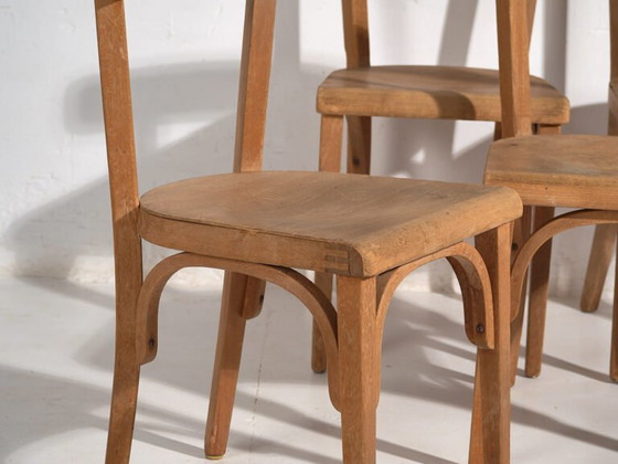 Chaises Thonet style vintage (c.1940). Lot de 4 pièces #2 – Chaises de salle à manger (photo 19 of 40)