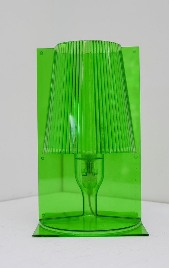 Take Table Lamp in Green Transparent Polycarbonate by Ferruccio Laviani for Kartell, 2003 (photo 5 of 17)