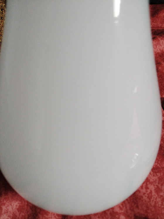 Image 1 of Beau vase vert blanc 
