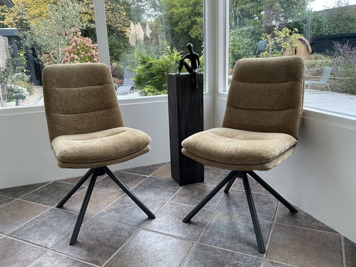 Dining room chairs swivel type Mia