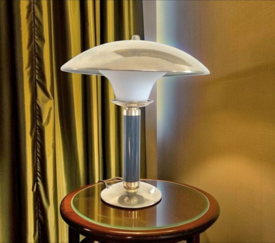 JUMO Grand Luxe Lamp - Brass And Plexiglas - 1960s – Table lamps, Metal (photo 5 of 15)