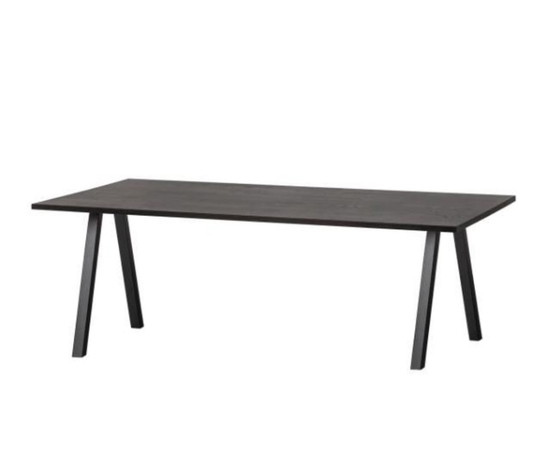 Image 1 of Table en chêne noir WOOOD 220 x 90 cm