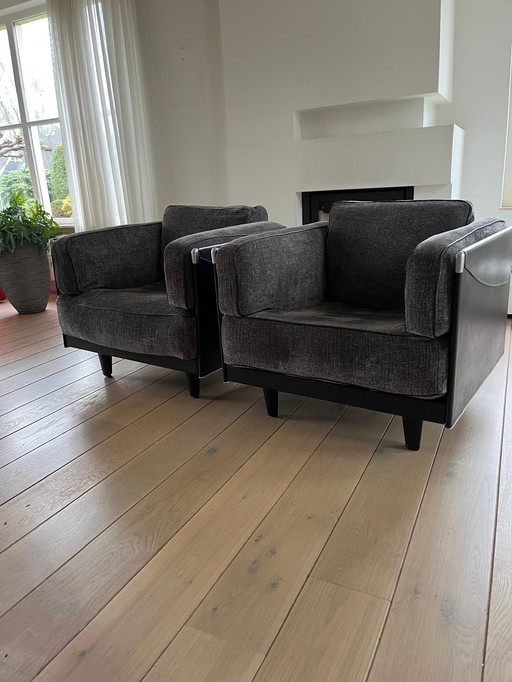 2 fauteuils Poltrona Frau