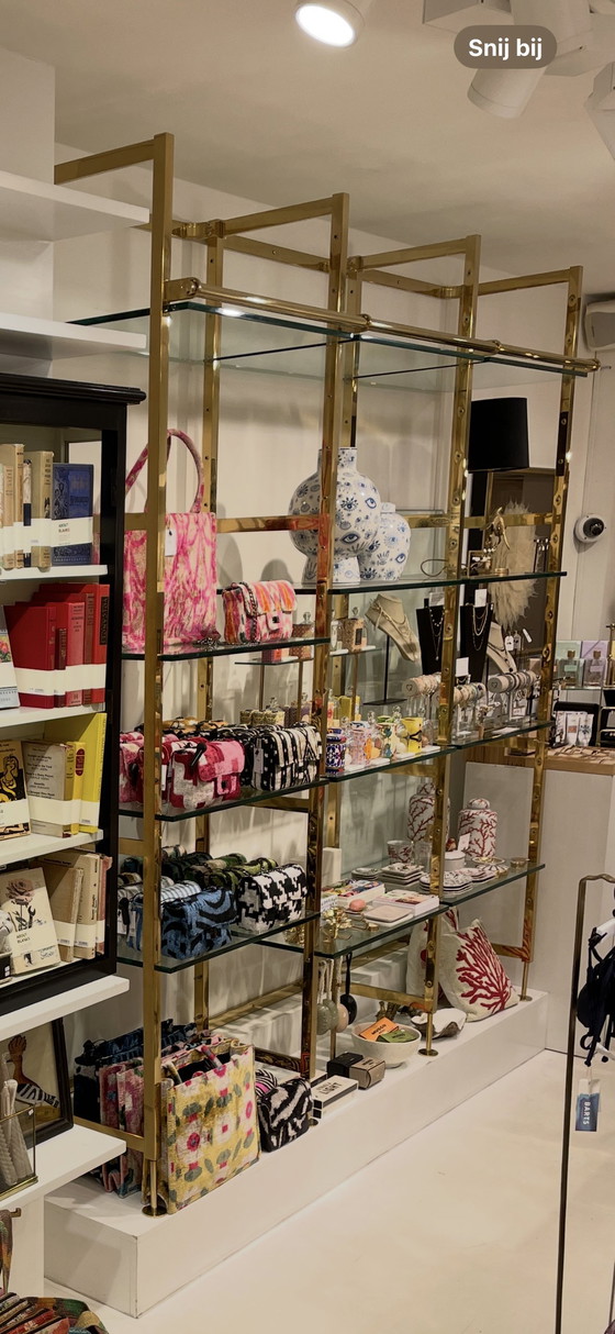 Image 1 of Vetrinetta Eichholtz Delano Ottone Ottone Vetro