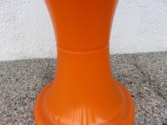 Tabouret Plastique Orange, SELUP, France, 1970 – Plastic (photo 7 of 11)