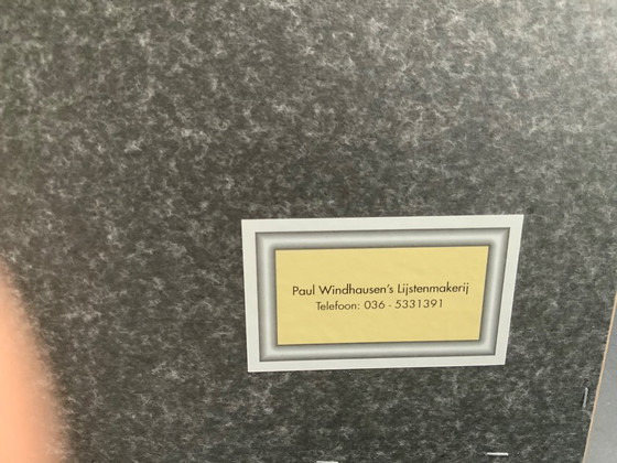 Image 1 of Serigrafía enmarcada de Gerard van Kerkhof.