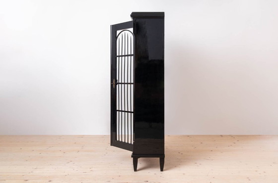 Image 1 of Vetrina nera Biedermeier, Austria, metà del XIX secolo