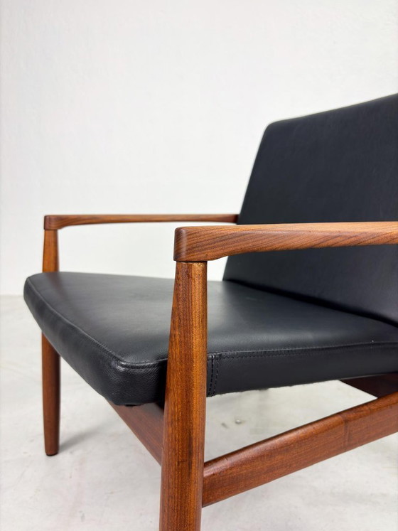 'Viken' Armchairs by Tove & Edvard Kindt Larsen for OPE – Leather, Wood (photo 18 of 20)