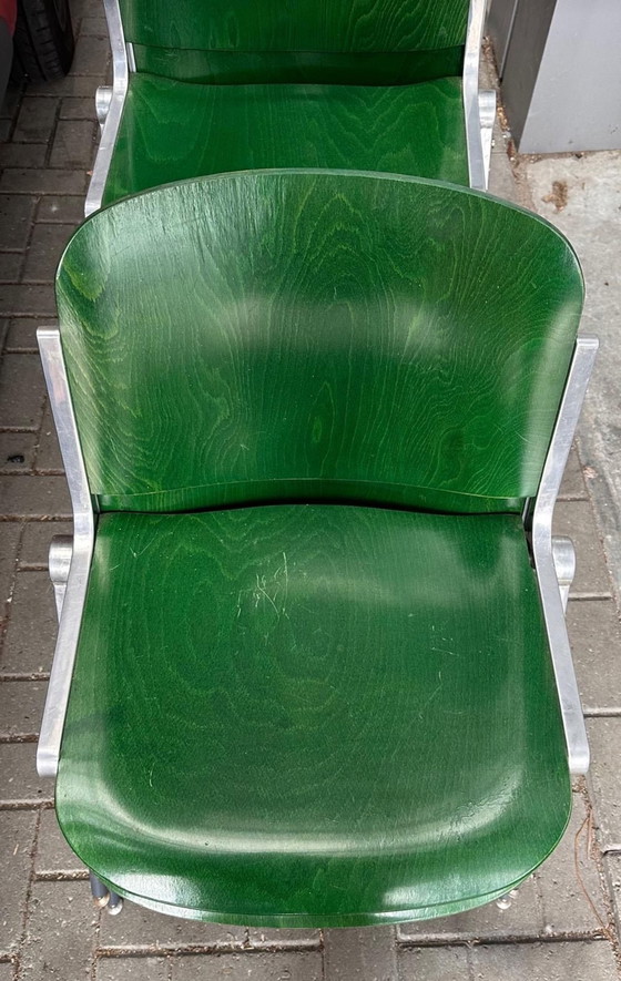 Image 1 of 3 „Agorà“-Stühle von Paolo Favaretto für Emmegi, Italien, 70er Jahre