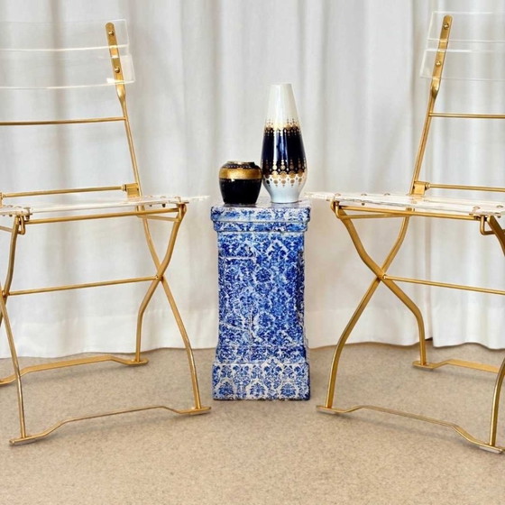 Image 1 of Set Of 2 Folding Chairs Maison Et Jardin Paris