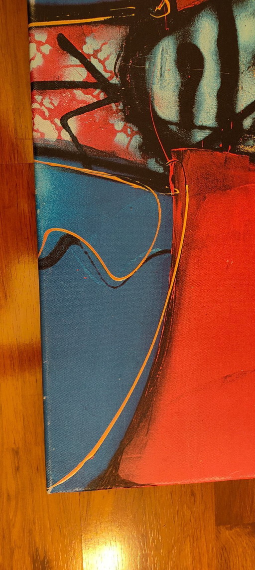 Herman Brood "Zelf portret" Replica van bestsellersbv.nl