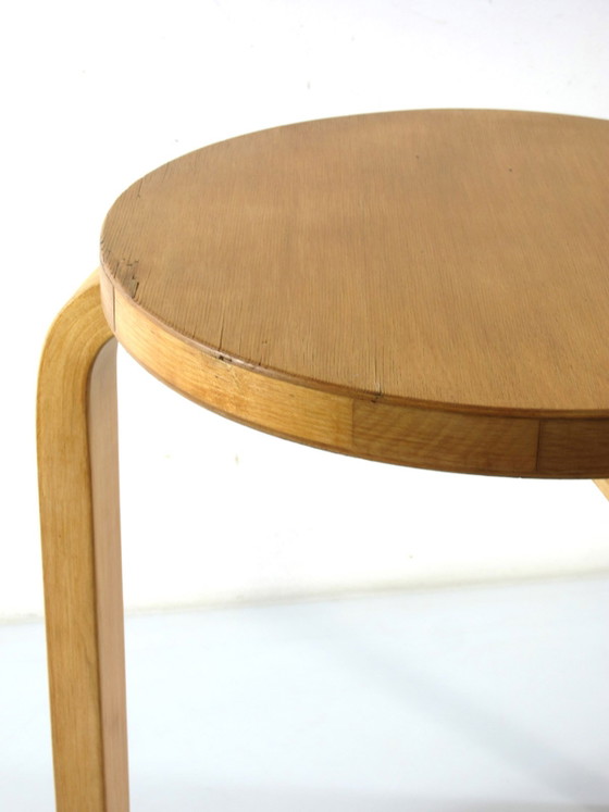 Alvar Aalto vintage plywood Artek 60 stool (photo 8 of 8)