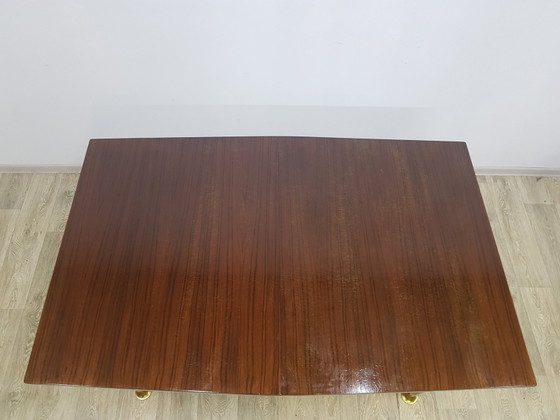 Table et Chaises Mid-Century, années 1960-1970, Ensemble de 7 – Salles à manger complètes (photo 23 of 30)