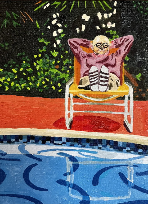 Bathing urge – Paintings & Drawings, Canvas (photo 2 of 10)